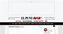 Desktop Screenshot of elpuntavui.cat